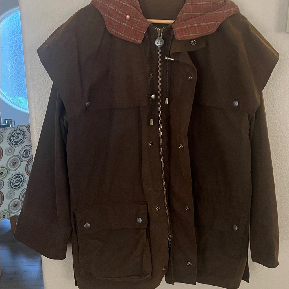 Outback Trading Company Swagman Oilcloth coat jacket - Picture 6 of 14